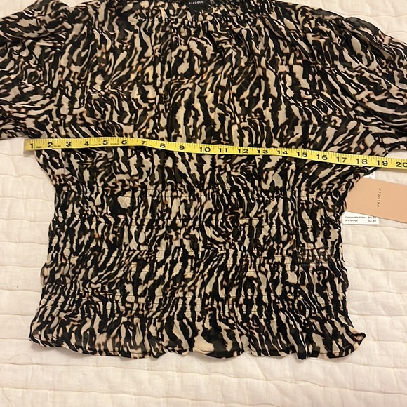 NWT Halogen Animal Print Top - Picture 7 of 8